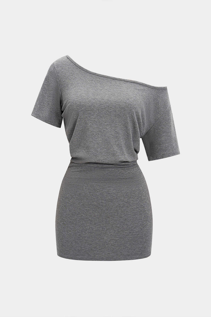 Short Sleeve Mini Dress