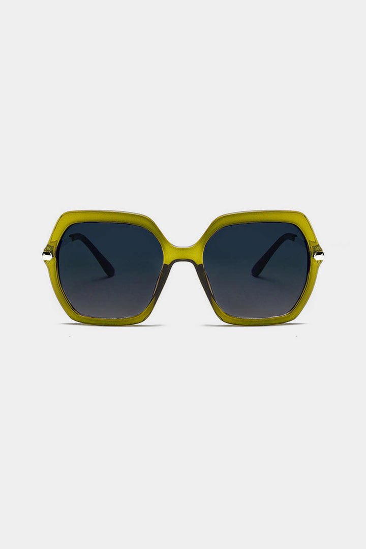 Polygonal Frame Sunglasses