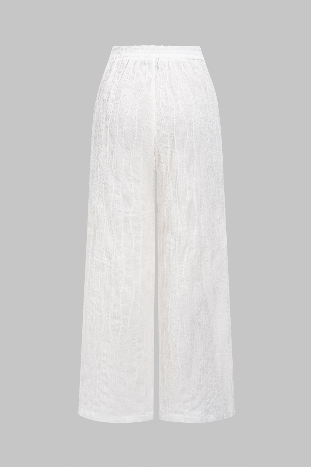 Ripped High Waist Trousers