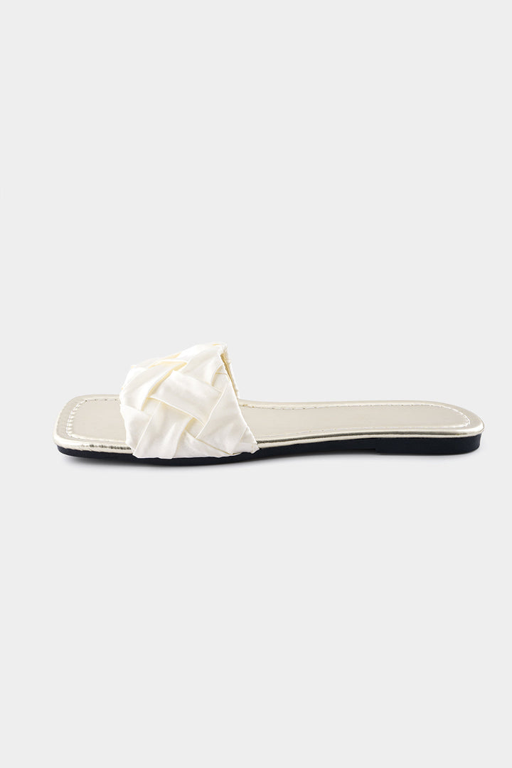 Square Toe Flat Slippers