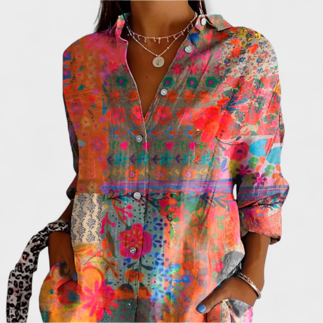 Victoria - Floral Shirt