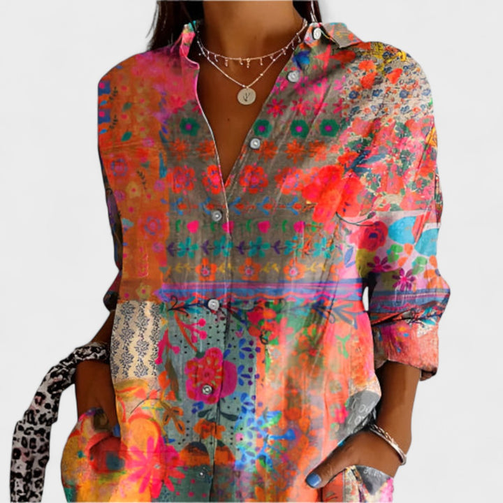 Victoria - Floral Shirt