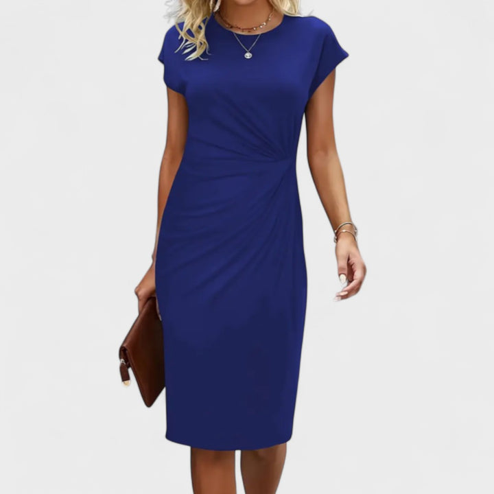 Bella - Short Sleeve Formal Dress For Women