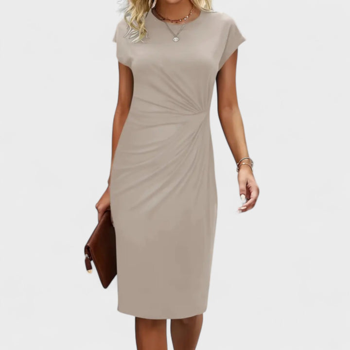 Bella - Short Sleeve Formal Dress For Women