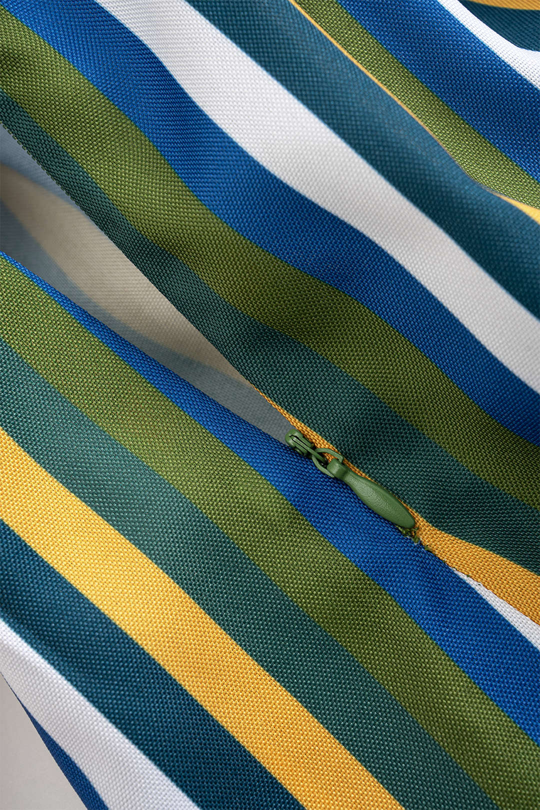 Contrast Stripe Print Ruched Tie Front Trousers