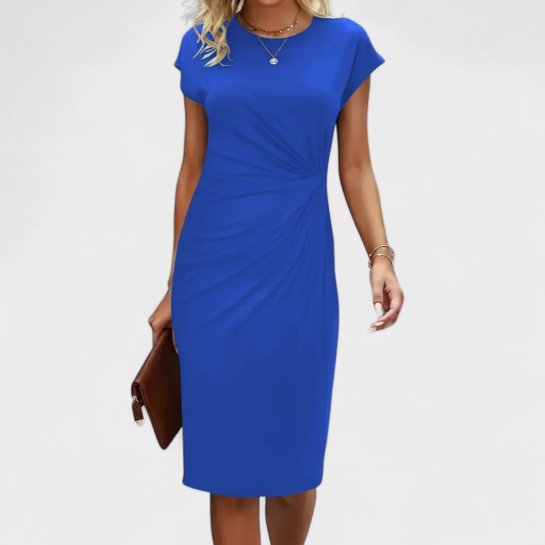 Bella - Short Sleeve Formal Dress For Women
