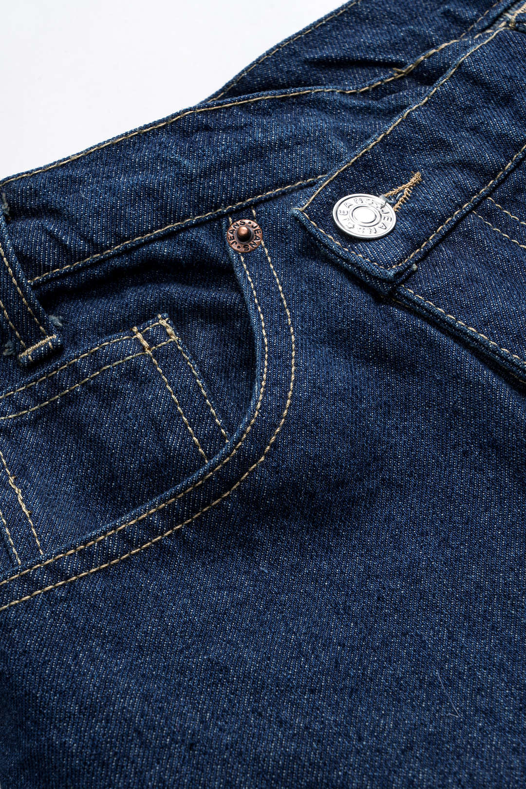 Denim Asymmetrical Jeans