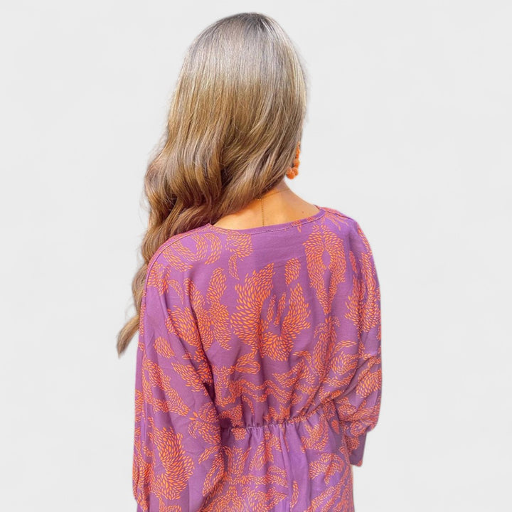 Arielle - Boho Luxe Wrap Dress Casual