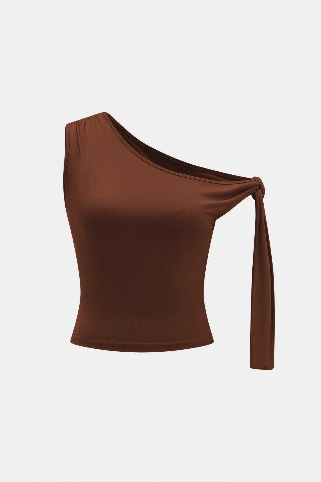 Tie-Up Detail Top And Shorts Set