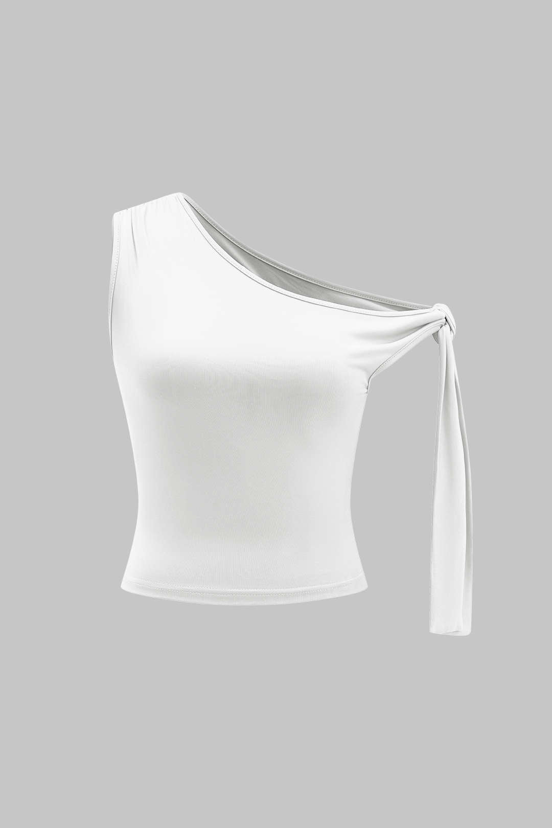 Tie-Up Detail Top And Shorts Set
