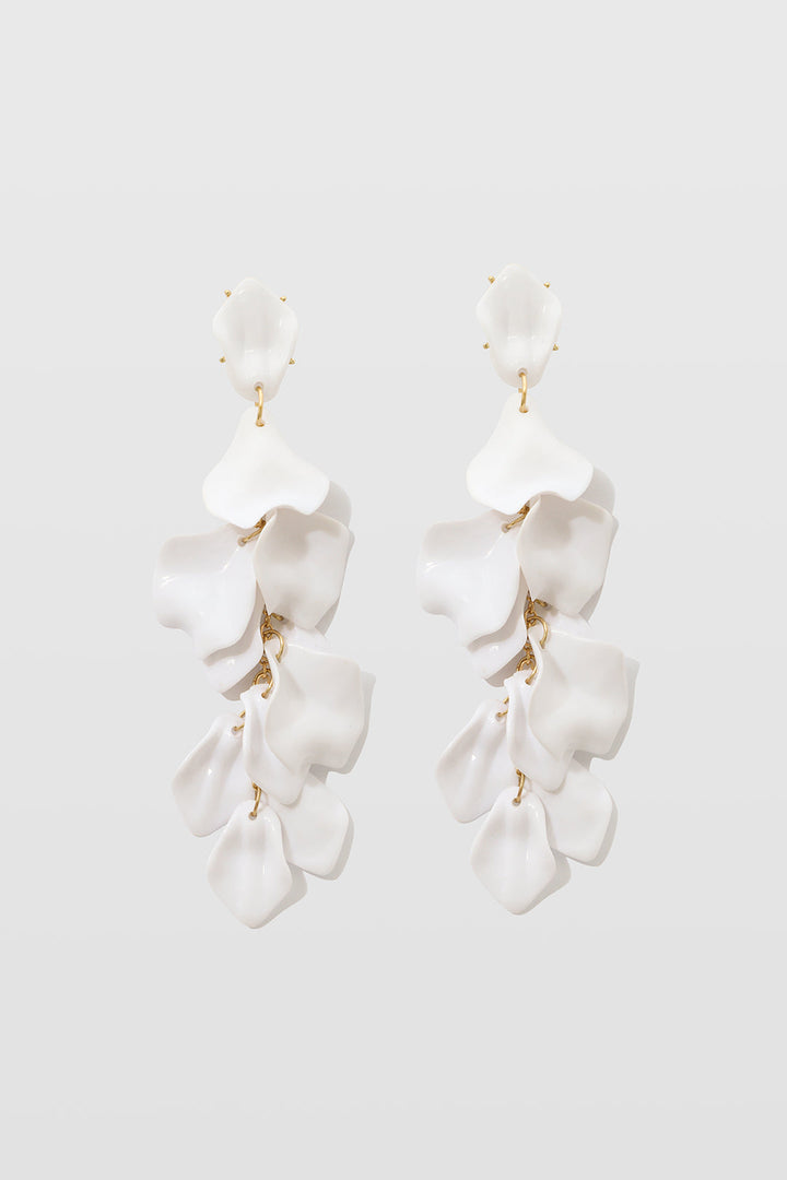 Orchid Petals Drop Earrings