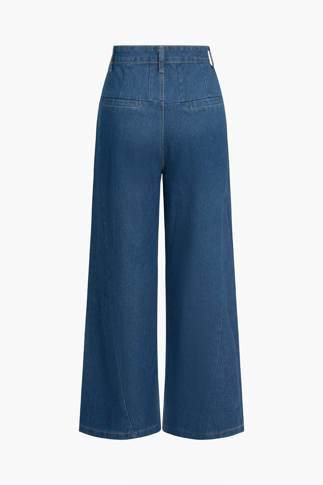 Faded Wide Leg Jeans