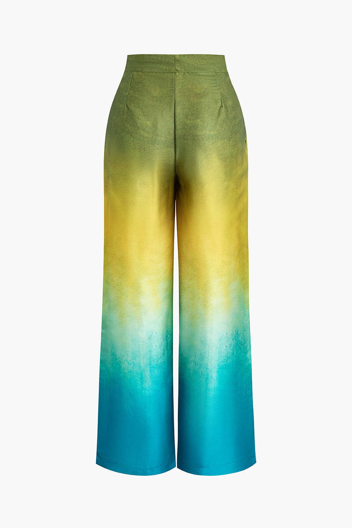 Ombre Wide Leg Pants