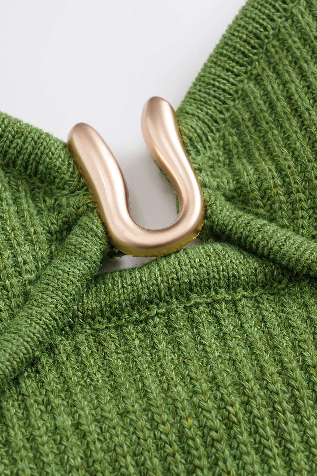 Knit Metallic Decor Tank Top