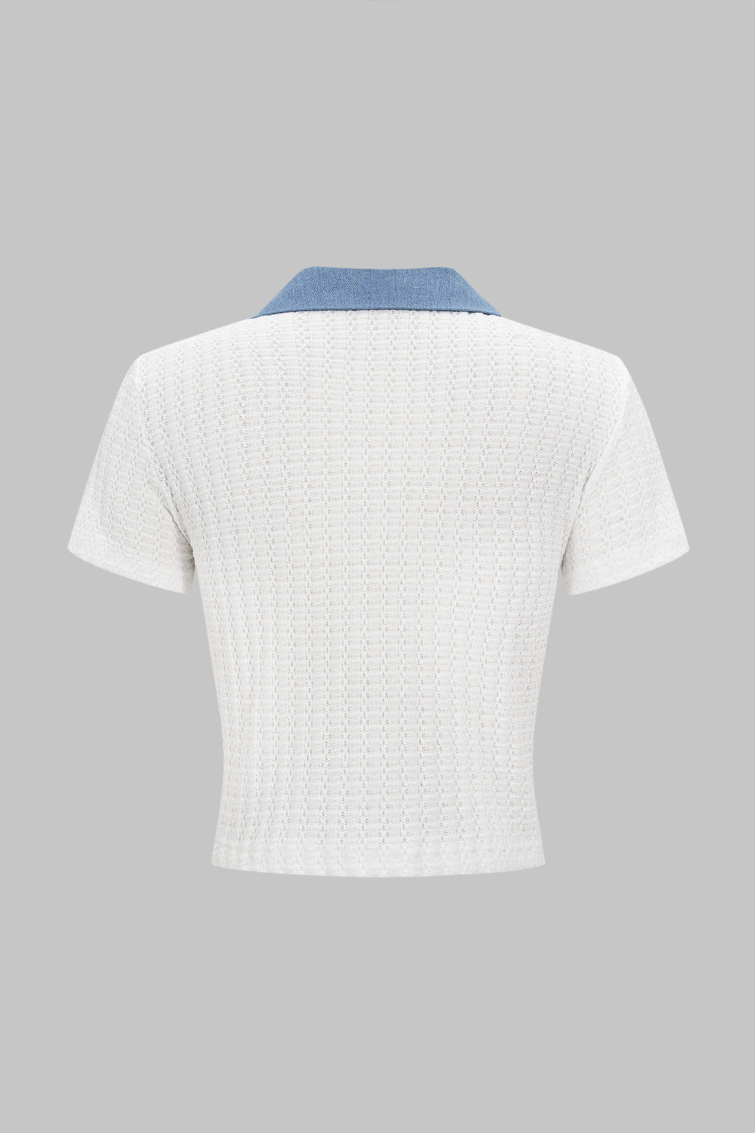 Patchwork Short-Sleeve Shirt