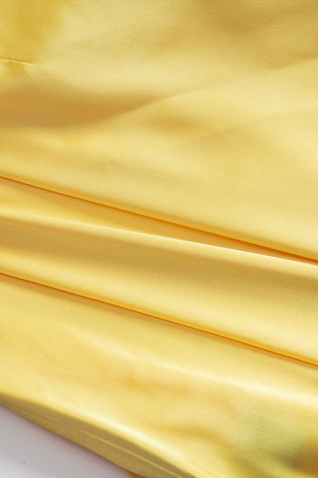 Ombre Print Satin Ruched Tie Front Zipper Skirt