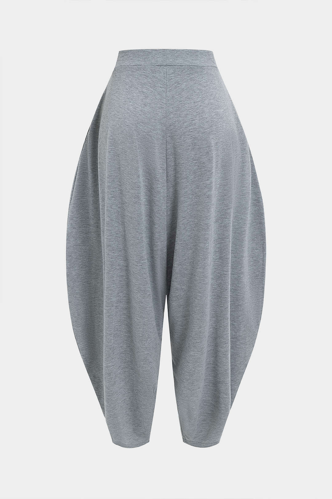 Asymmetrical  Top And Barrel Pants Set