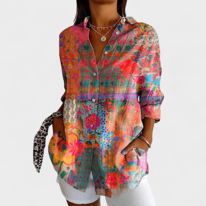 Victoria - Floral Shirt
