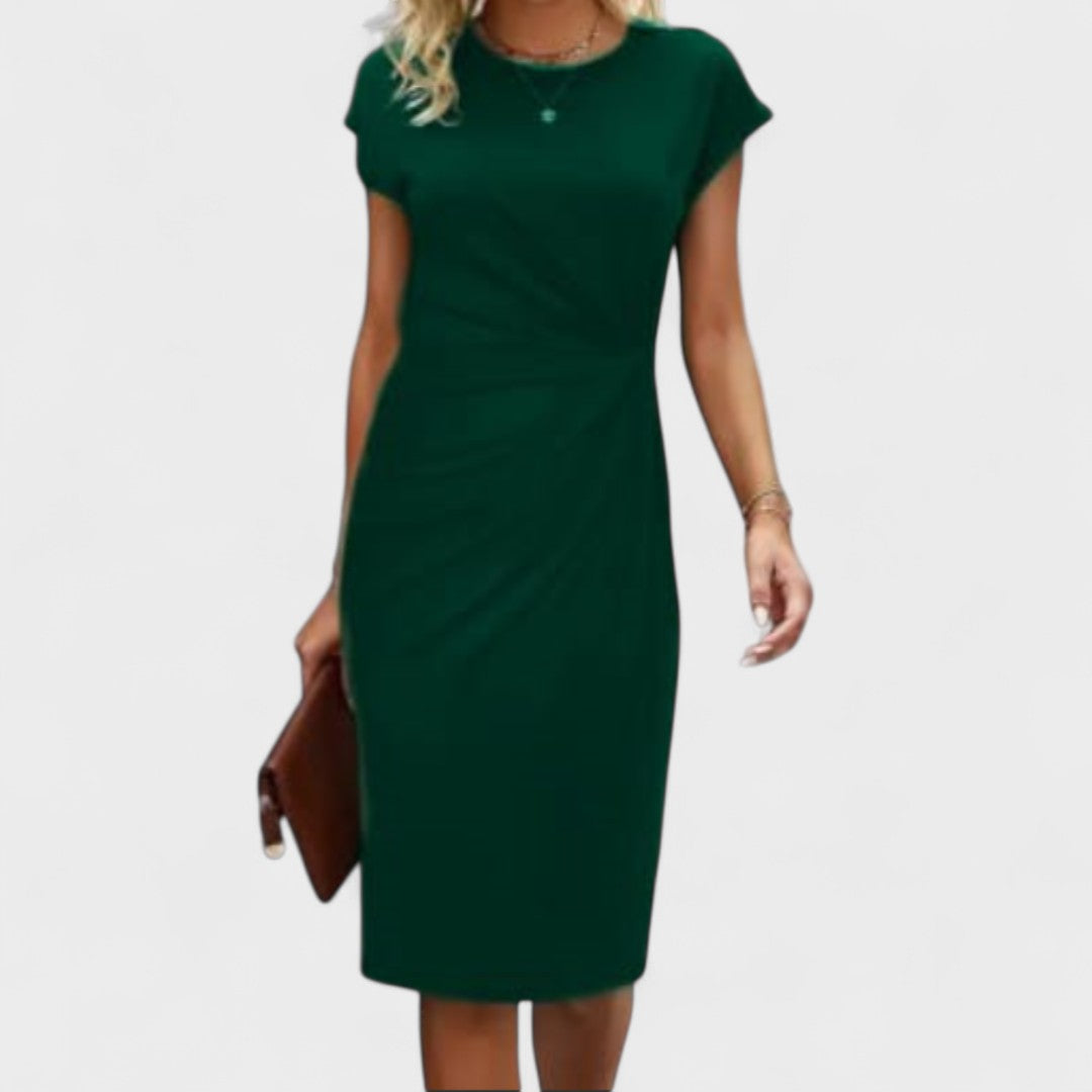 Bella - Short Sleeve Formal Dress For Women