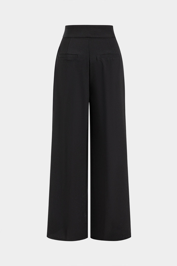 Twill  Asymmetrical Trouser