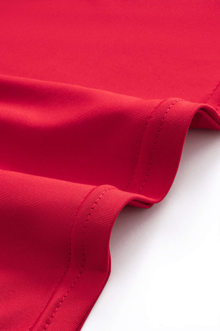 Tie-Up Detail Top And Shorts Set