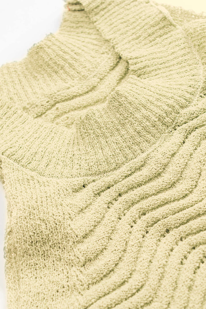 Knit Cut Out Tank Top