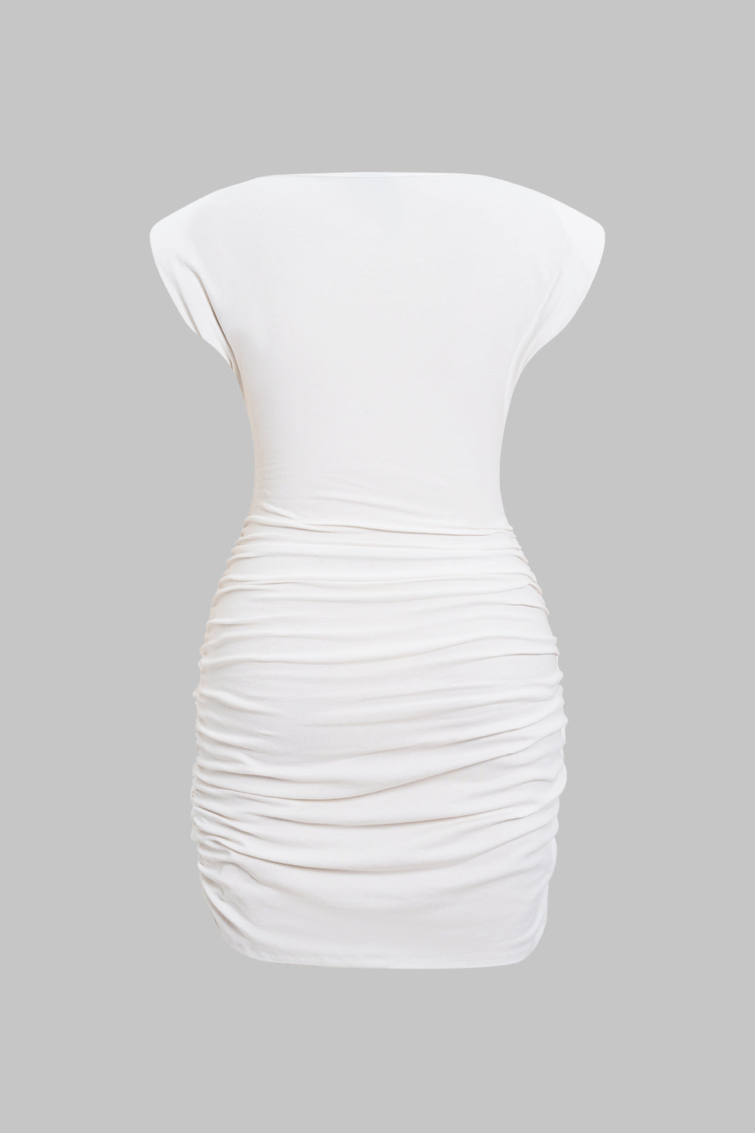 Ruched Twist Knot  Mini Dress