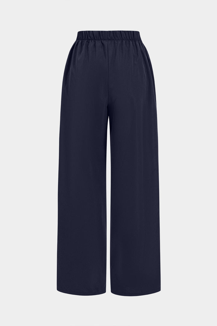 Patchwork Bow Detail Trousers