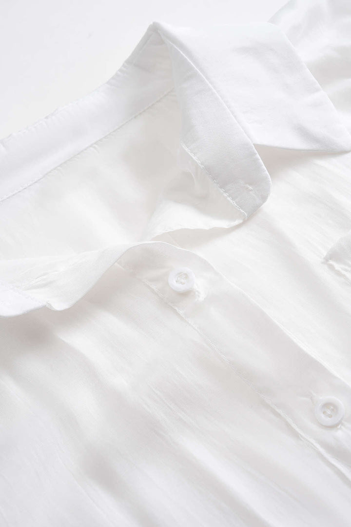 Button Pocket Short-Sleeve Shirt