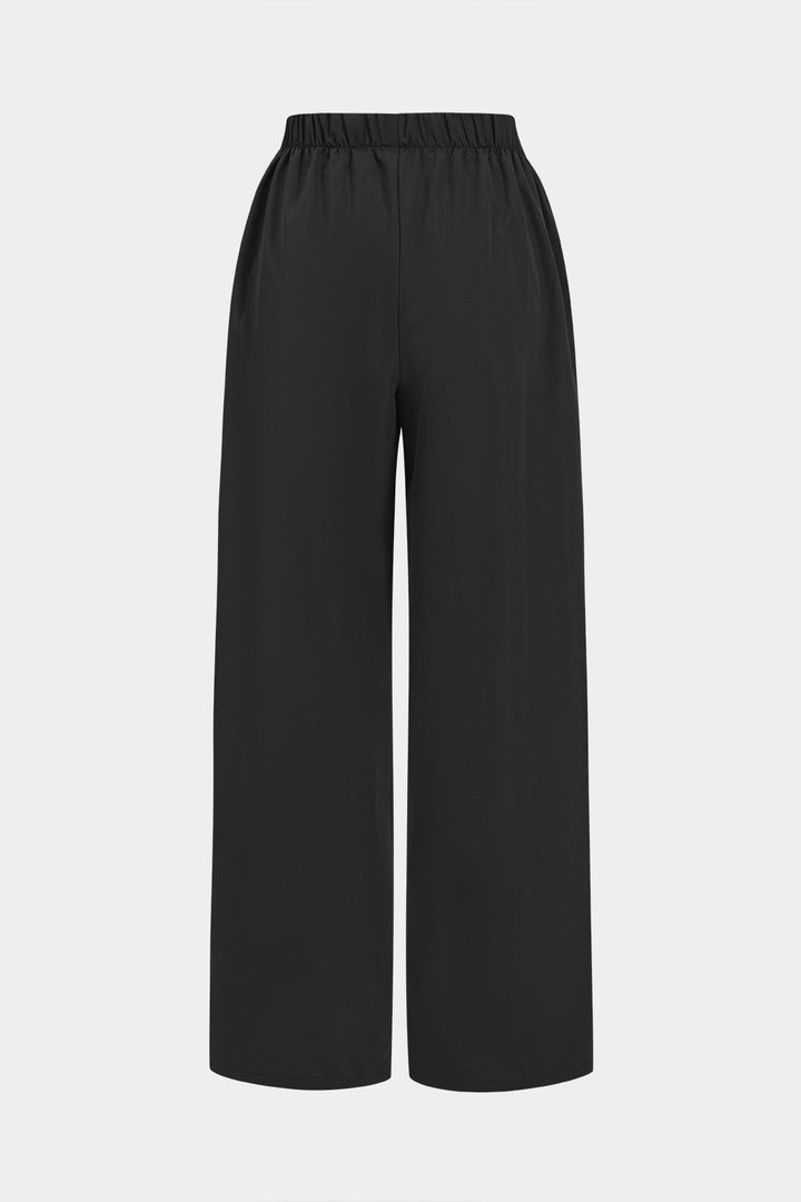 Patchwork Bow Detail Trousers