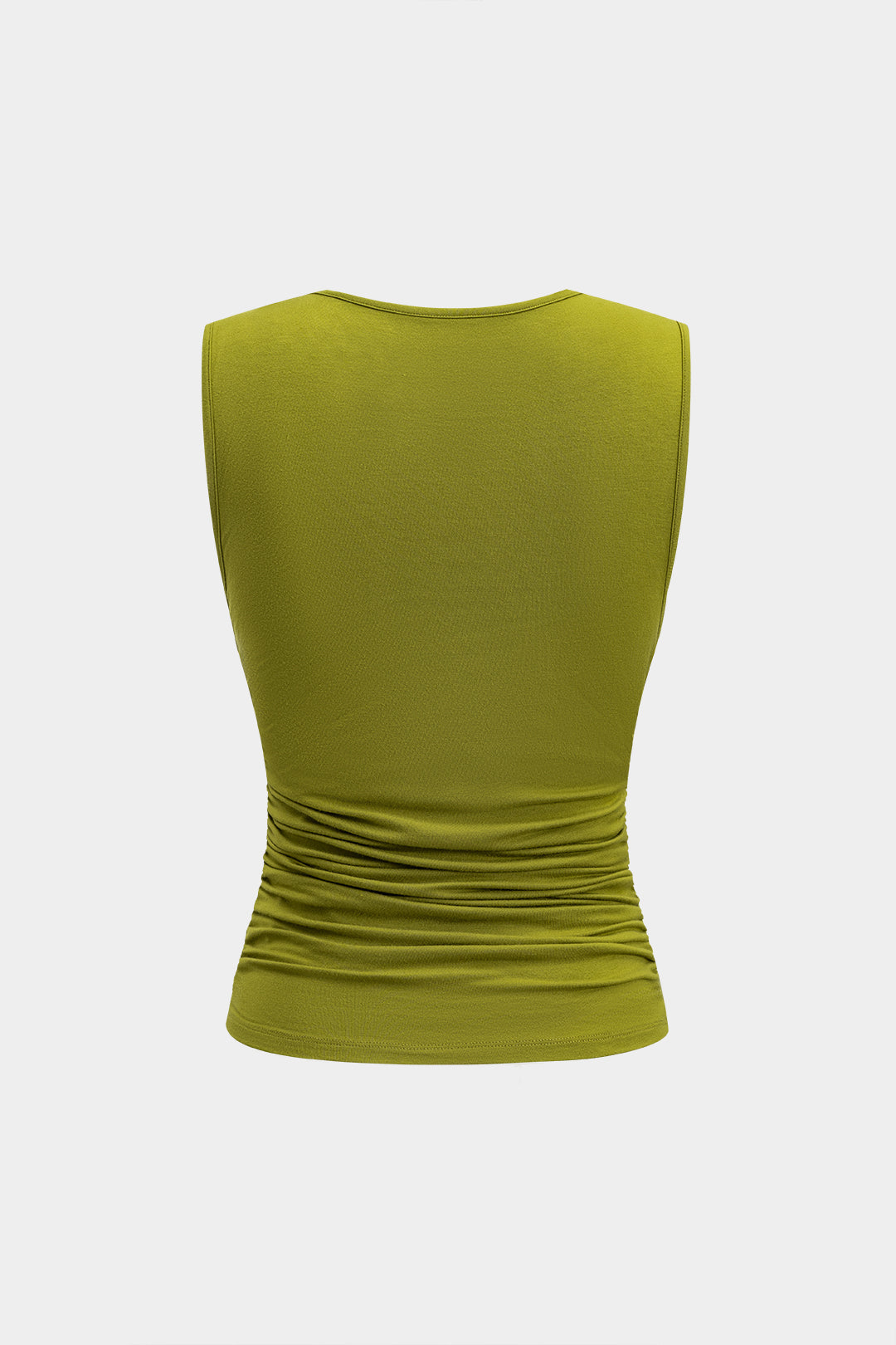 Tank Top And Ruched Twist Knot Skirt Set