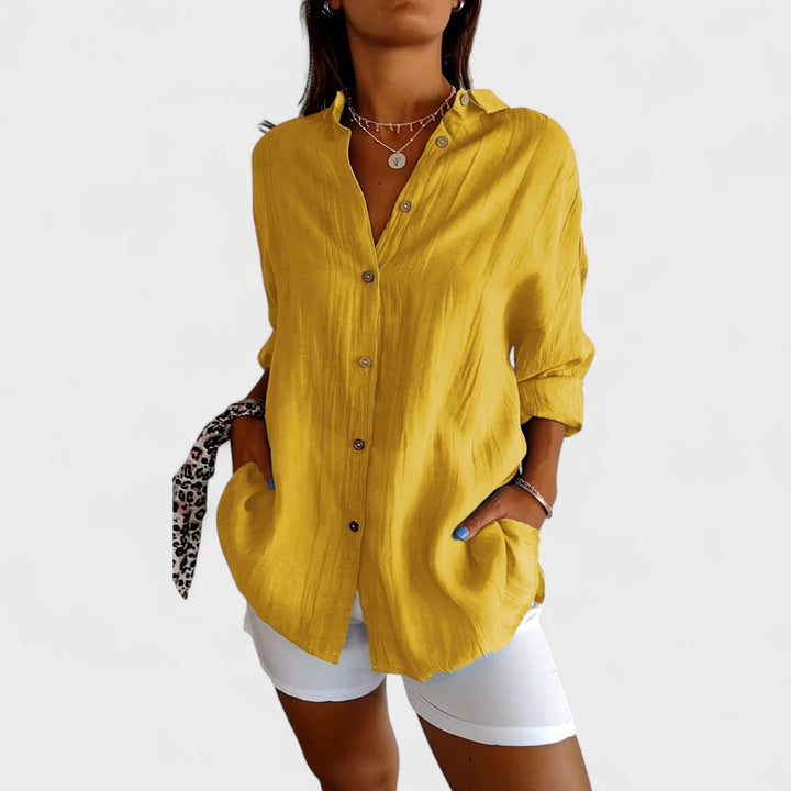 Genesis - Women Button Down Shirt