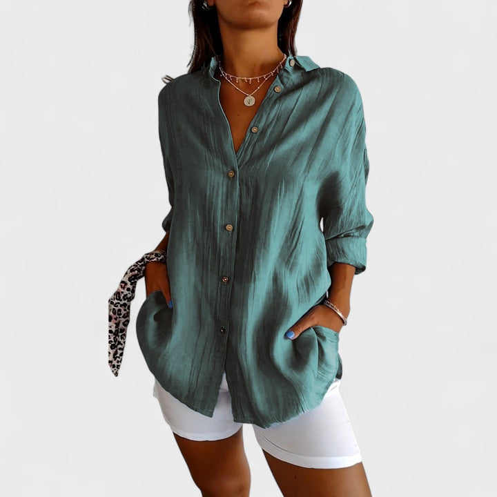 Genesis - Women Button Down Shirt