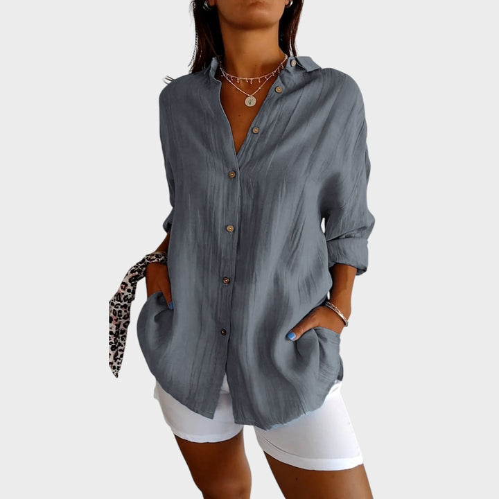 Genesis - Women Button Down Shirt