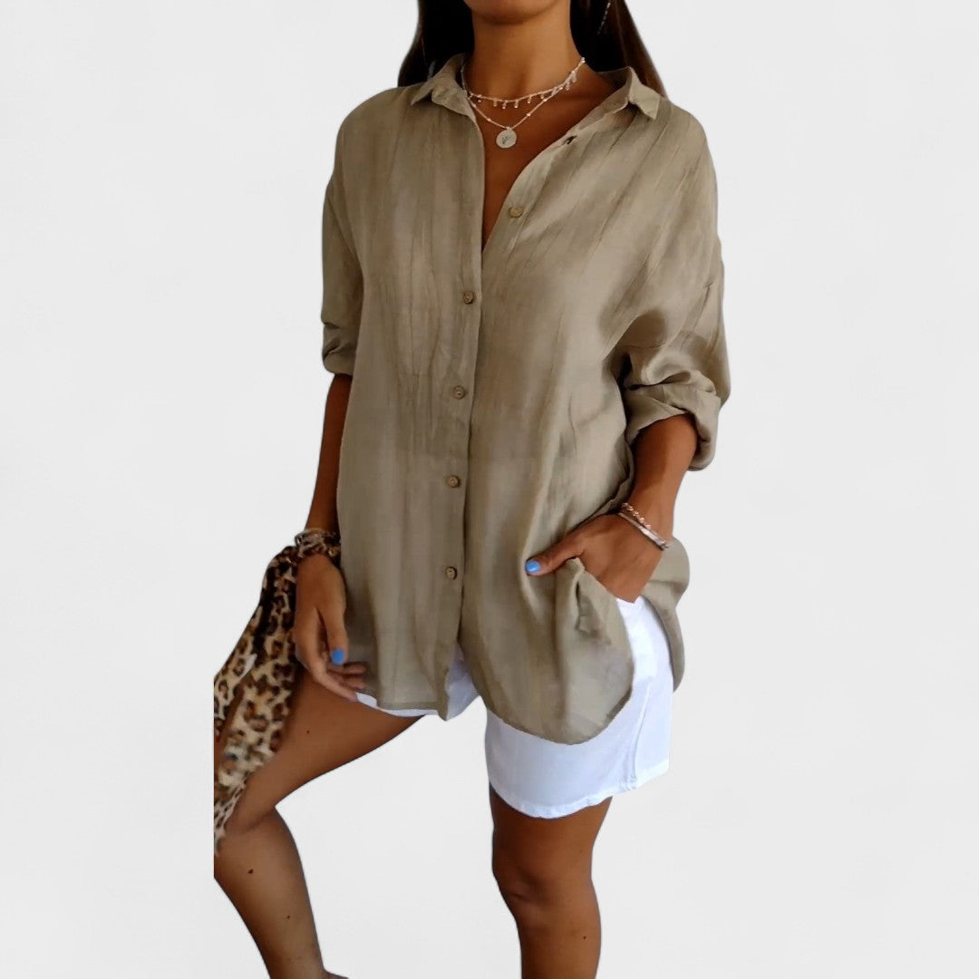 Genesis - Women Button Down Shirt