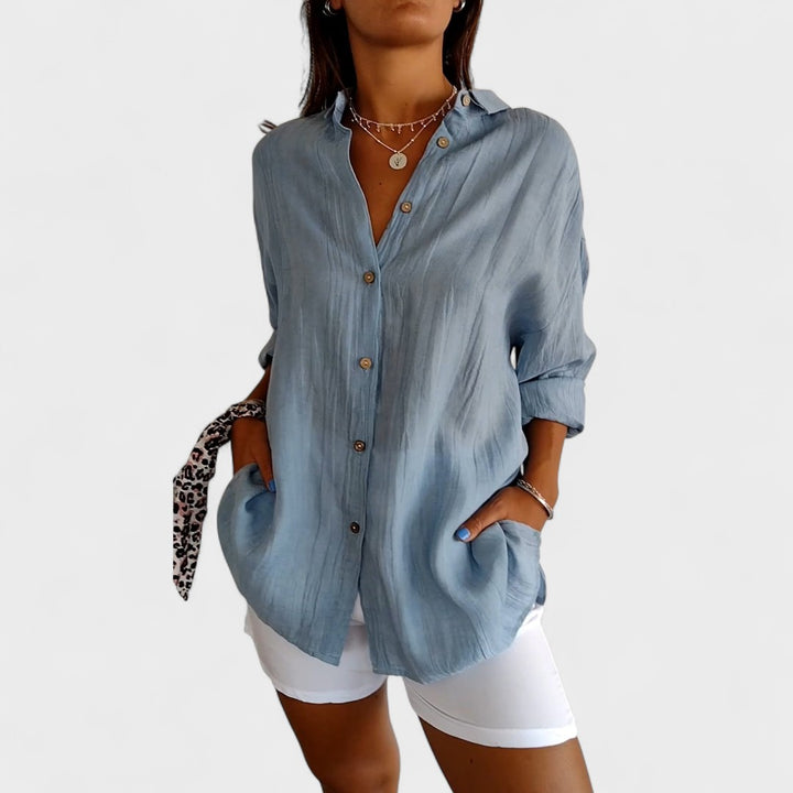 Genesis - Women Button Down Shirt