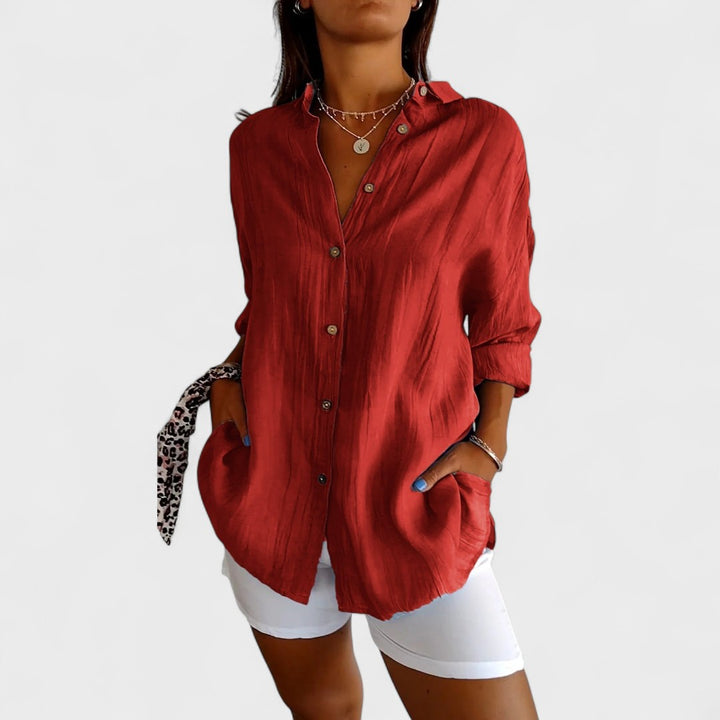 Genesis - Women Button Down Shirt