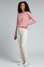 Rosie | Soft Knit Crewneck Sweater for Women