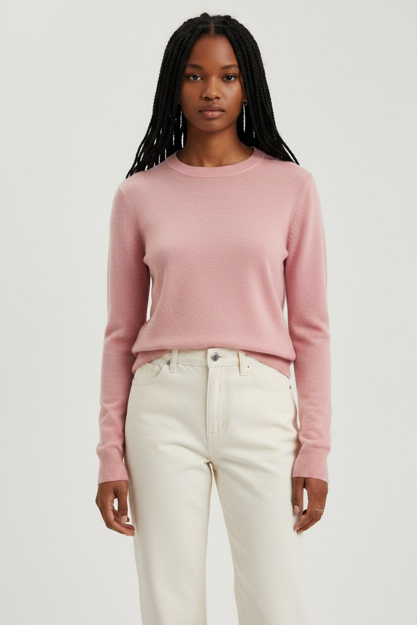 Rosie | Soft Knit Crewneck Sweater for Women