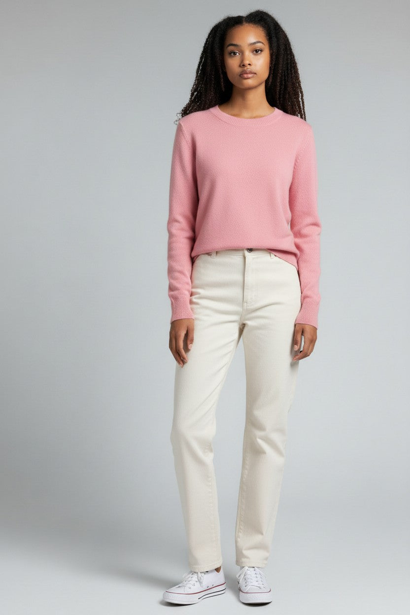 Rosie | Soft Knit Crewneck Sweater for Women
