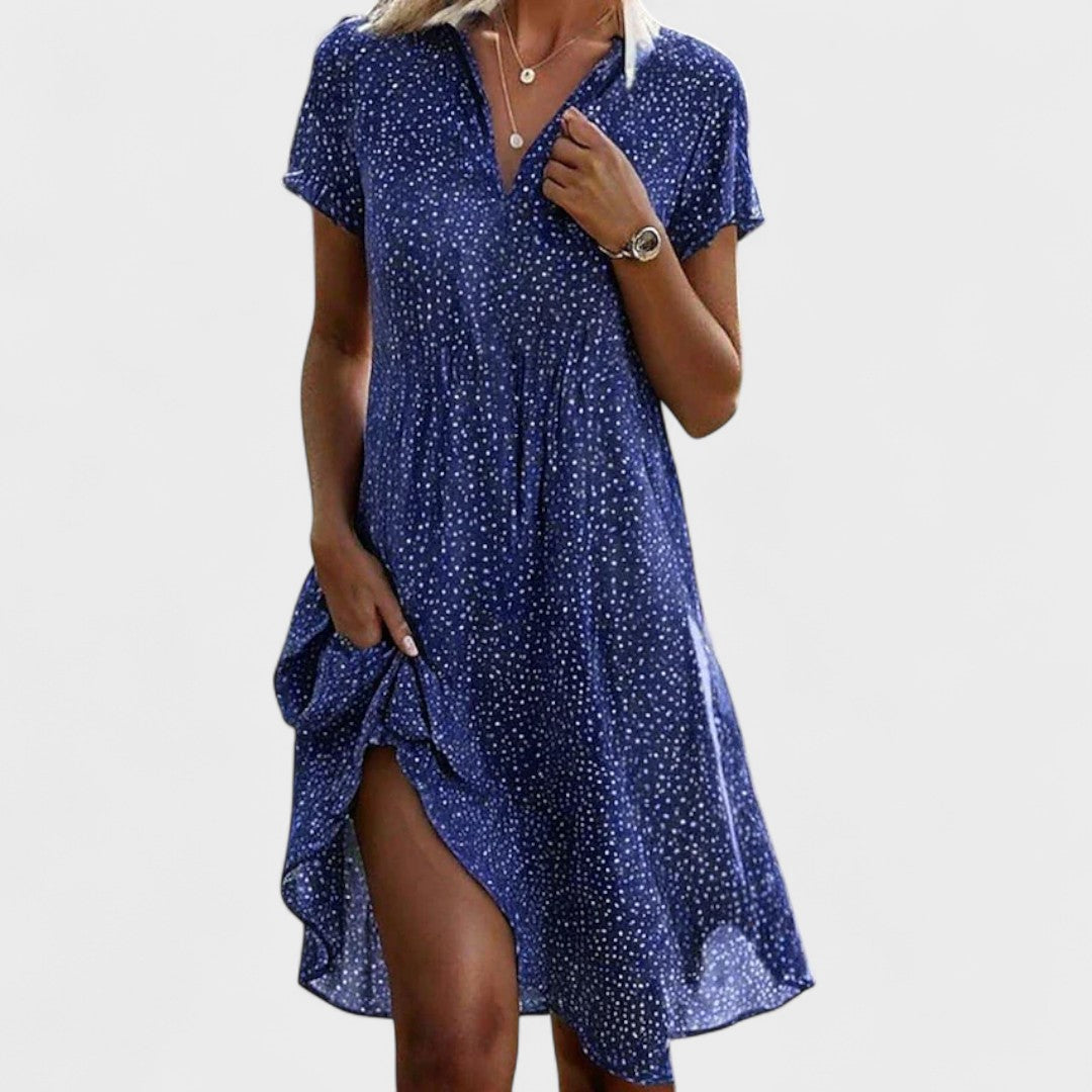 Evelyn - Elegant Shirt Dress