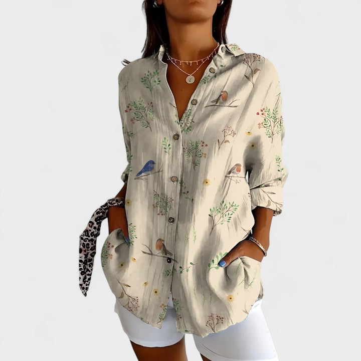 Lucy - Stylish Button Down Shirt for Women