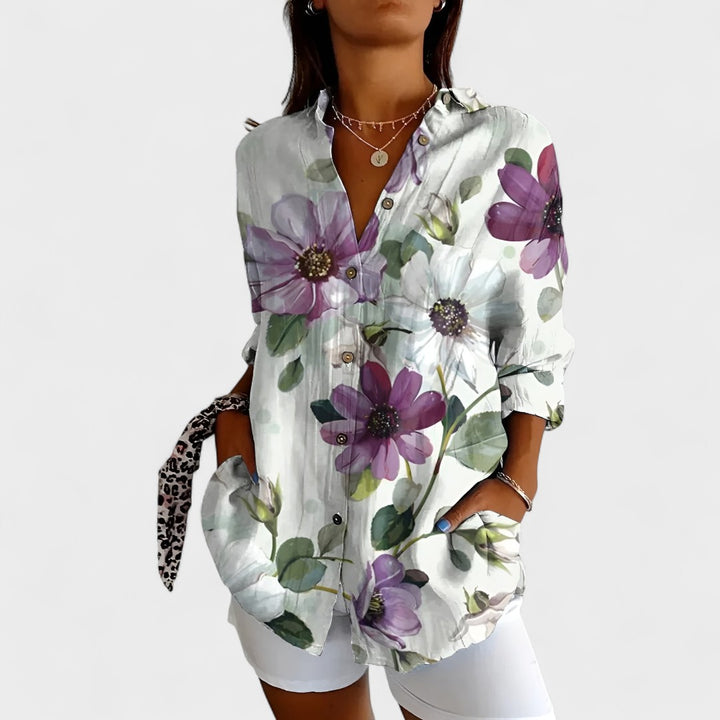Lucy - Stylish Button Down Shirt for Women