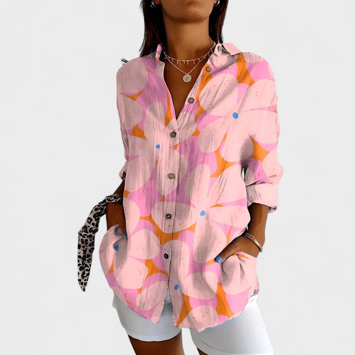 Lucy - Stylish Button Down Shirt for Women