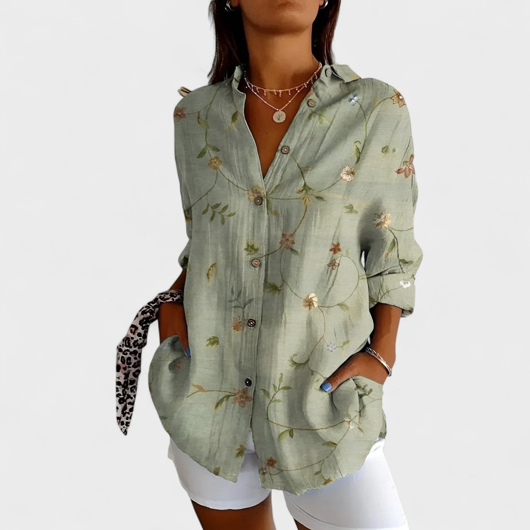 Lucy - Stylish Button Down Shirt for Women